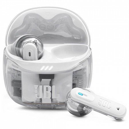 JBL Tune Flex 2 Ghost White slúchadlá