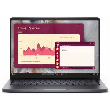 Dell Pro 14 PC14255 R5-220 16GB 512GB SSD 14" FHD+  IR Cam & Mic FgrPr 3 Cell 65W WLAN Backlit Kb W11Pro 3Y ProSpt