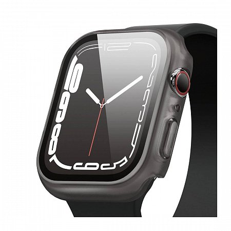 Elago kryt Clear Shield pre Apple Watch 7 41mm - Grey Matte