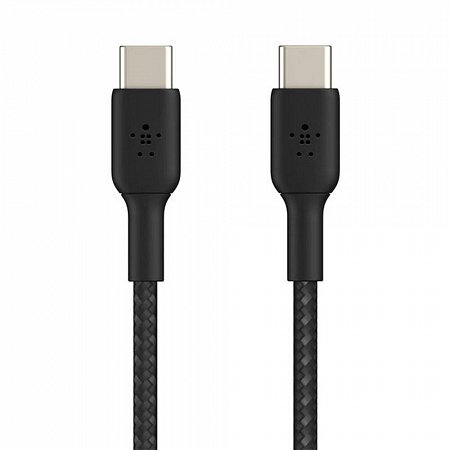 Belkin kábel Boost Charge Braided USB-C to USB-C 1m - Black