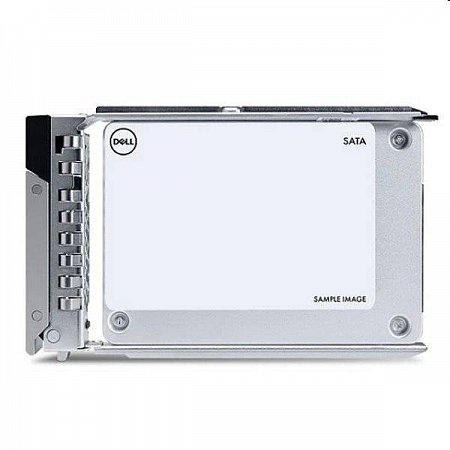 DELL 960GB SSD SATA RI 6Gbps 512e 2.5in with 3.5in HYB CARR Brkt Cabled CK