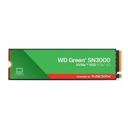WD Green SN3000 2TB M.2 NVMe Gen4 SSD POWERED BY SANDISK
