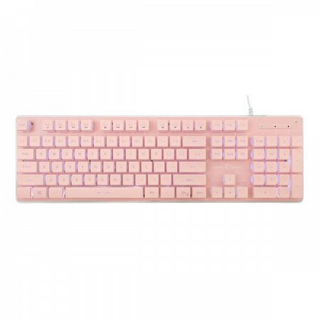 White Shark Gaming membrane keyboard TACHI, US, pink