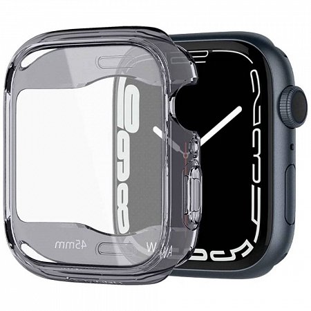 Spigen kryt Ultra Hybrid pre Apple Watch 7/8/9 45mm - Space Crystal