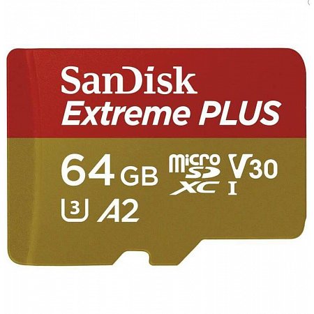SanDisk Extreme PLUS 64GB microSD card