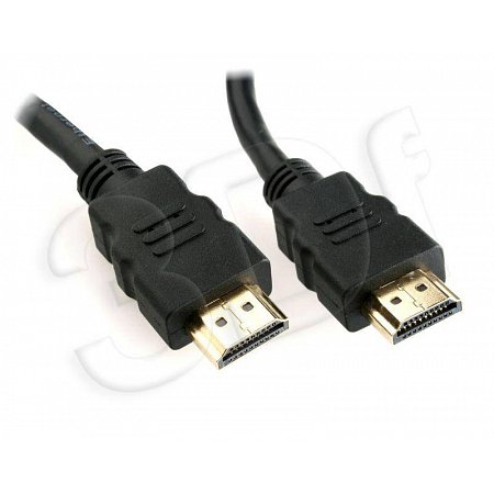 Kábel CABLEXPERT HDMI-HDMI 10m, 1.4, M/M tienený, pozlátené kontakty, čierny