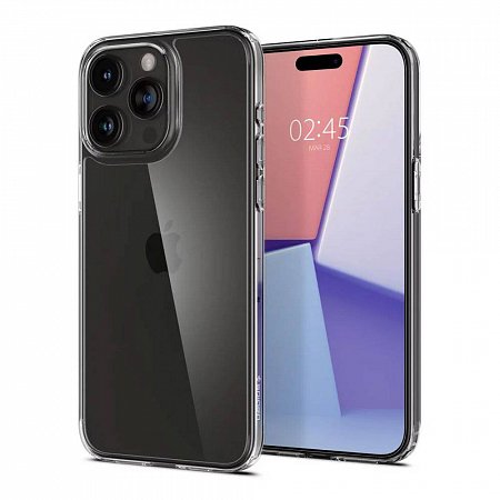 Spigen kryt Air Skin Hybrid pre iPhone 15 Pro Max - Crystal Clear