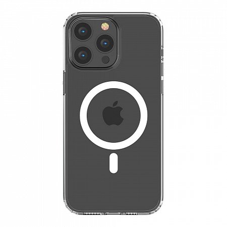 Devia kryt Pure Clear Magnetic Shockproof Case pre iPhone 15 Pro Max - Clear