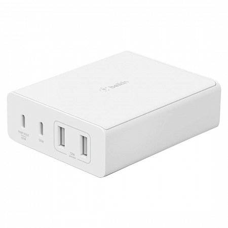 Belkin Boost Charge Pro 4-Port GaN Charger 108W - White
