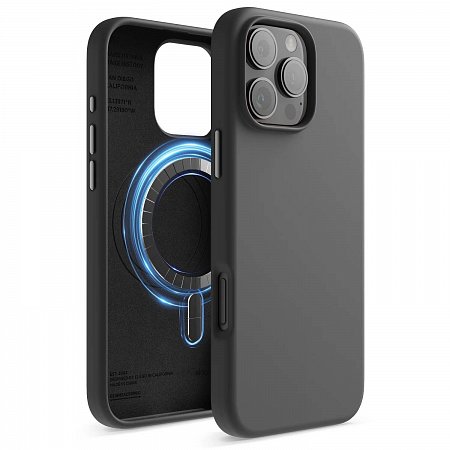 Elago kryt Silicone Case Magsafe pre iPhone 16 Pro Max - Black