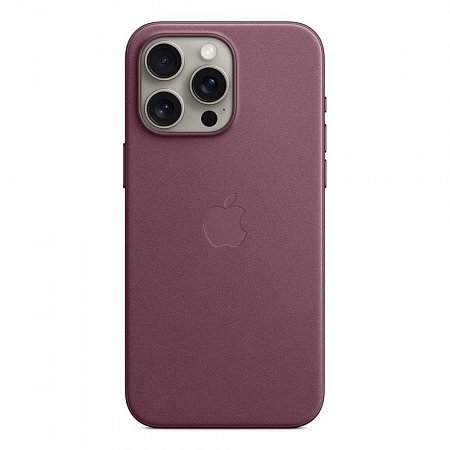 iPhone 15 Pro Max FineWoven Case with MagSafe - Mulberry