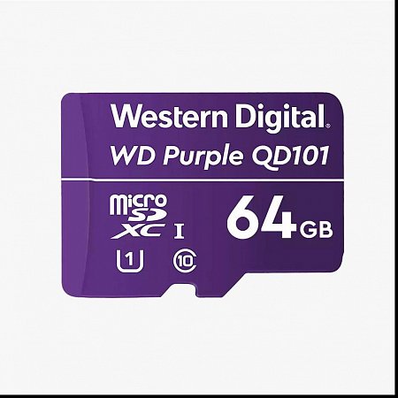 WD Purple SC QD101 64GB Ultra Endurance microSDXC Card