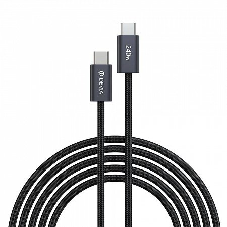 Devia kábel USB-C Extreme Speed Series 240W Cable 2m - Black