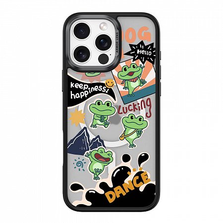 Comma kryt Cultural Series Magnetic Case pre iPhone 16 Pro Max - Lucky Frog