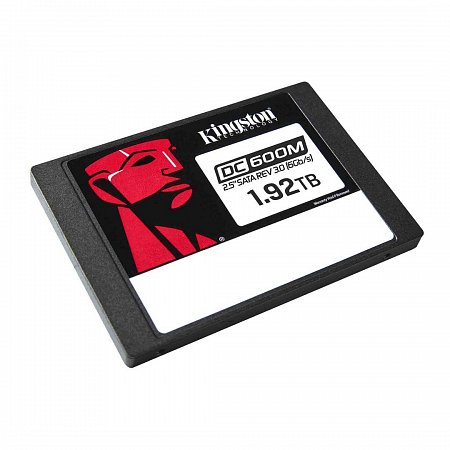 Kingston 1,92TB SSD DC600M SATA3 2.5" (R: 560 MB/s, W: 530 MB/s)