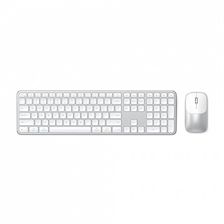 Satechi klávesnica + myš Slim CEX3 Wireless Combo - Silver