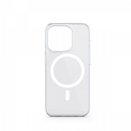 iStores by Epico Hero Magnetic - MagSafe Compatible Case iPhone 15 Pro Max - transparentný