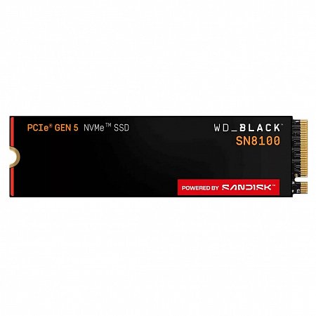 WD Black SN8100 4TB M.2 NVMe Gen5 SSD POWERED BY SANDISK
