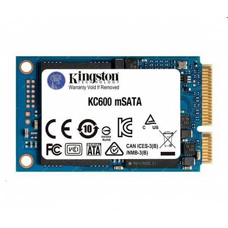 Kingston 512GB SSD KC600 SATA3 mSATA