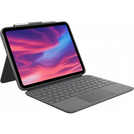 Logitech COMBO TOUCH pre iPad ( 10. gen. a A16) - šedá - US