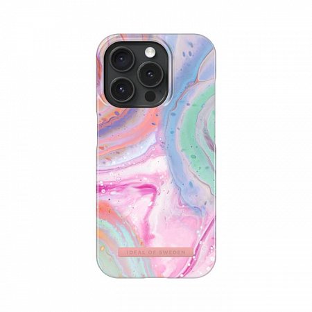 iDeal Fashion Case MagSafe iPhone 15 Pro Pastel Marble