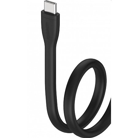 PremiumCord Silikónový kábel USB-C 60W 480Mbps čierny extra mäkký a robustný kábel dlžky 1,5m