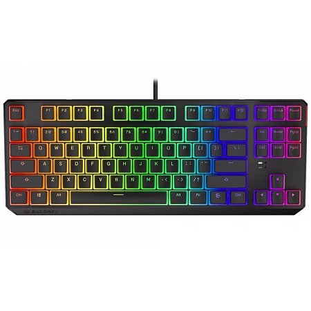 ENDORFY herná klávesnica Thock TKL Pudd.Kailh RD RGB /USB/ red sw. / drôtová / mechanická / US layout / čierna RGB 