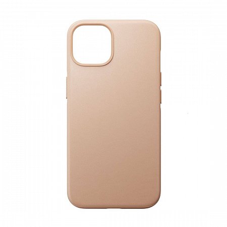 Nomad kryt Modern Leather Case Magsafe pre iPhone 14 - Natural