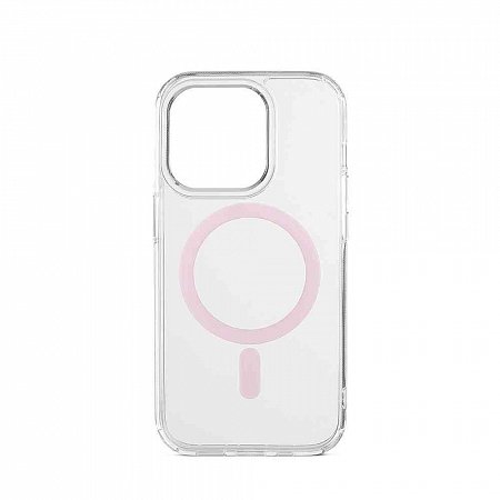 Aiino - Frozen Case with magnet for iPhone 15 Pro - Rose