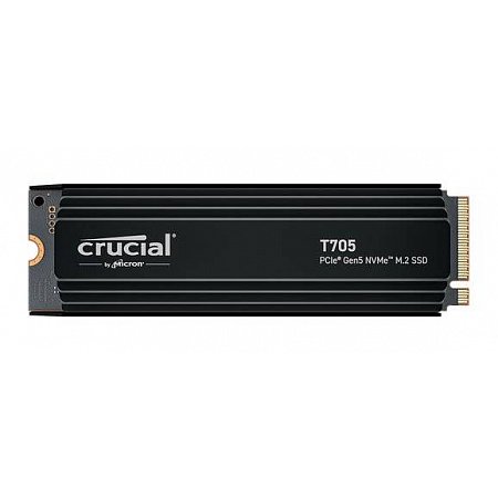 Crucial SSD T705 1TB M.2 NVMe Gen5 HeatSink 13600/10200 MBps