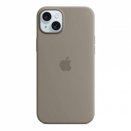 iPhone 15 Plus Silicone Case with MagSafe - Clay