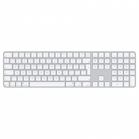 Apple Magic Keyboard s Touch ID a Numerickou klávesnicou - INT English - biele klávesy