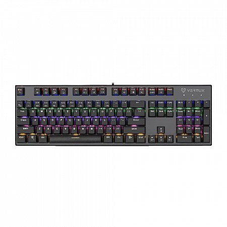 Vertux Gaming Tactical Advance Performance Mechanical Keyboard - Black (English)