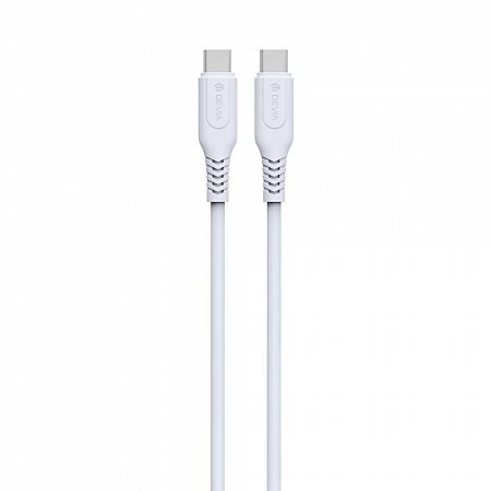 Devia kábel USB-C to USB-C GRS Series Cable 1m - White