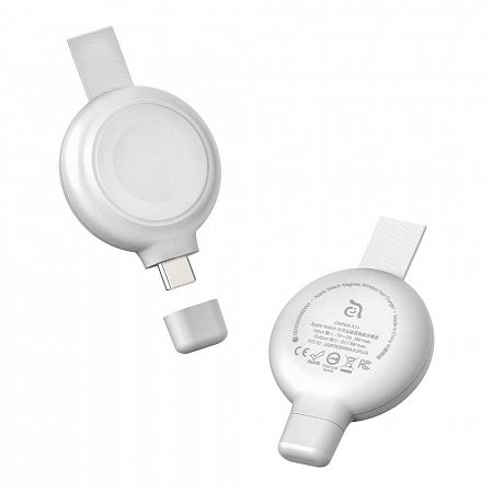 Adam Elements Omnia A1+ Apple Watch Magnetic Wireless Fast Charger - White *Rozbalený*