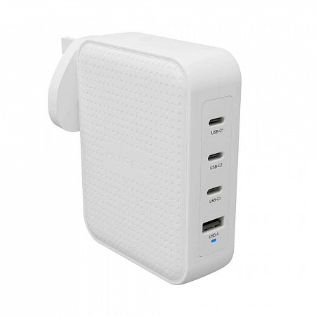 Hyper HyperJuice 145W USB-C GaN Charger With 4 Ports - White
