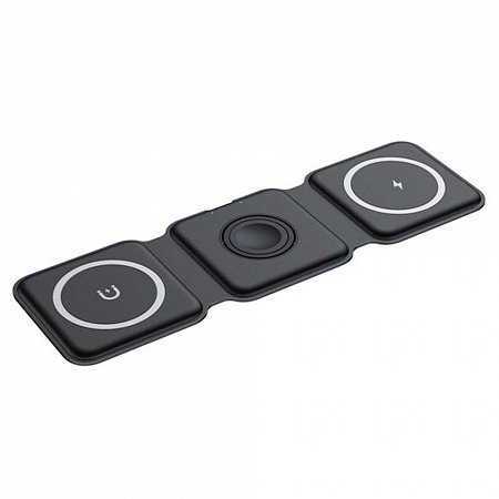 Sdesign 3 in 1 Folding Wireless Charger - Black
