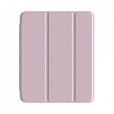 Comma puzdro Joy Series PU Case With Pencil Slot pre iPad Pro 11" M4/M5 - Light Pink