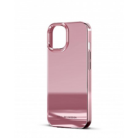 iDeal Fashion Clear Case iPhone 15 Mirror Rose Pink