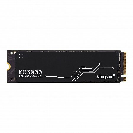 Kingston 512GB KC3000 PCIe 4.0 NVMe M.2 SSD (R 7000 MB/s; W 3900 MB/s)