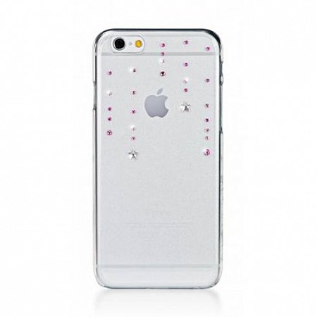 Swarovski kryt Star pre iPhone 6/6s - Wish Pink Mix Design