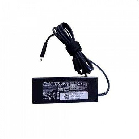Dell 4.5 mm barrel 90 W AC Adapter with 2 meter Power Cord - Euro