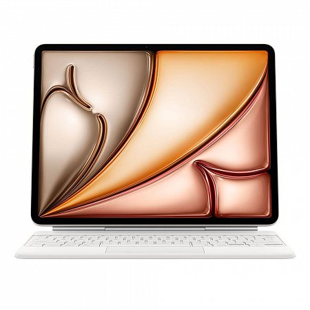 Apple Magic Keyboard pre iPad Air 13" (M3, M2 a M4) - Slovenská - Biela
