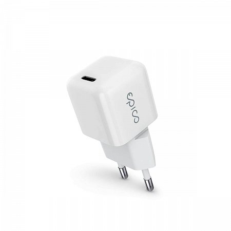iStores by Epico 30W GaN Mini Charger - biely