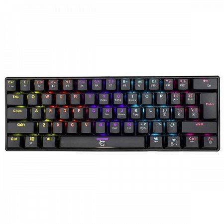 White Shark Mechanical gaming keyboard SHINOBI 2, US, red switch, black