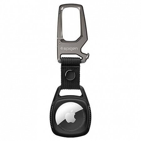Spigen puzdro Rugged Armor Case pre AirTag - Black