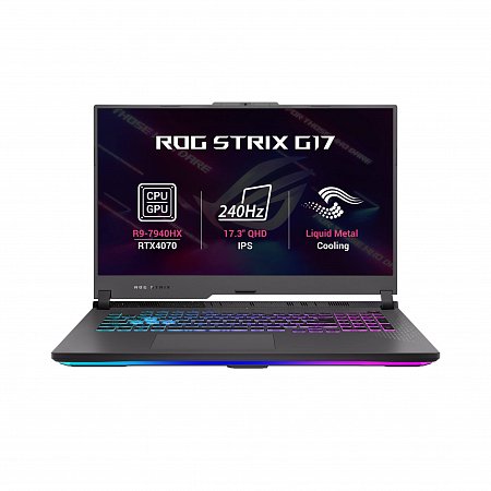 ASUS ROG Strix G17/R9-7940HX/32GB/1TB SSD/RTX 4070/17.3" WQHD/Win11H/Eclipse Gray