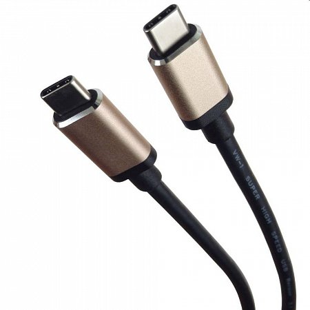 PremumCord kábel USB 3.2 konektor C/male - USB 3.2 C/male, 0.5m, hliníkové koenktory