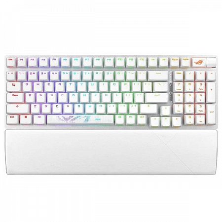 ASUS ROG STRIX SCOPE 2 wireless gaming keyboard, white (NX SNOW)