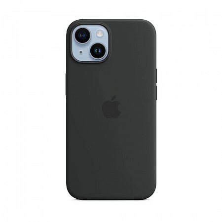 Apple iPhone 14 Silicone Case with MagSafe - Midnight